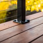Hardwood Deck and Cable Rail