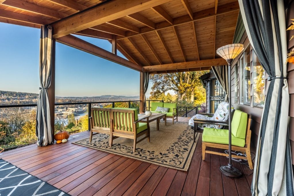 Picture of deck and patio cover