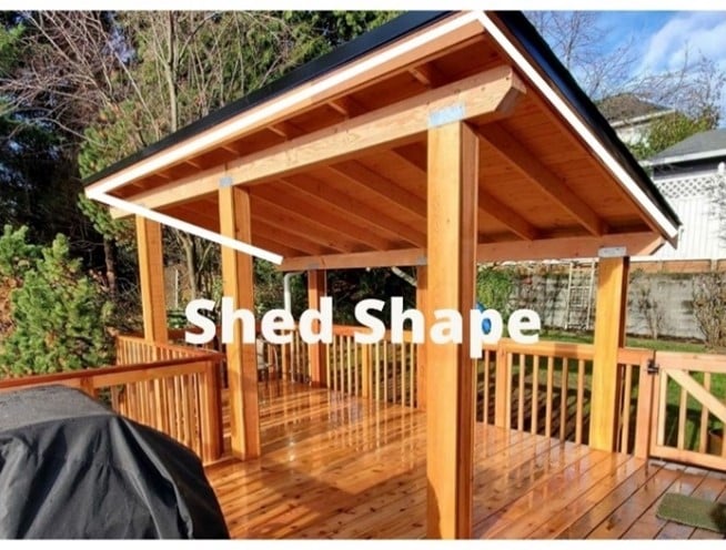 Shed shape description