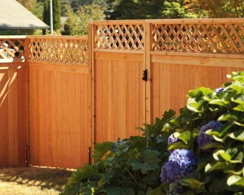 Sandy Cedar Privacy Fence